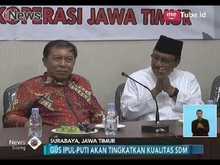 Akan Tingkatkan SDM, Gus Ipul-Puti Dapat Simpati Para Anggota Koperasi Jatim - iNews Siang 11/03
