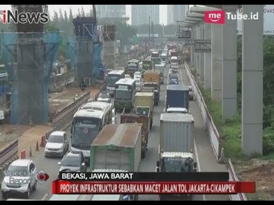 Kemacetan Tol Cikampek Diduga Akibat Tiga Proyek Pembangunan Infrastruktur - Special Report 12/03