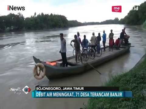 Curah Hujan Tinggi, Sungai Bengawan Solo Siaga Satu Banjir - iNews Pagi 12/03