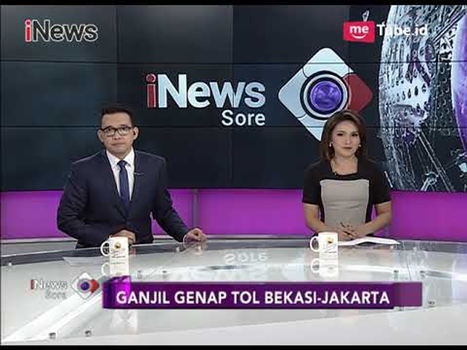 Kepala BPTJ Akan Evaluasi Sistem Ganjil Genap Pasca 1 Minggu Penerapan - iNews Sore 12/03