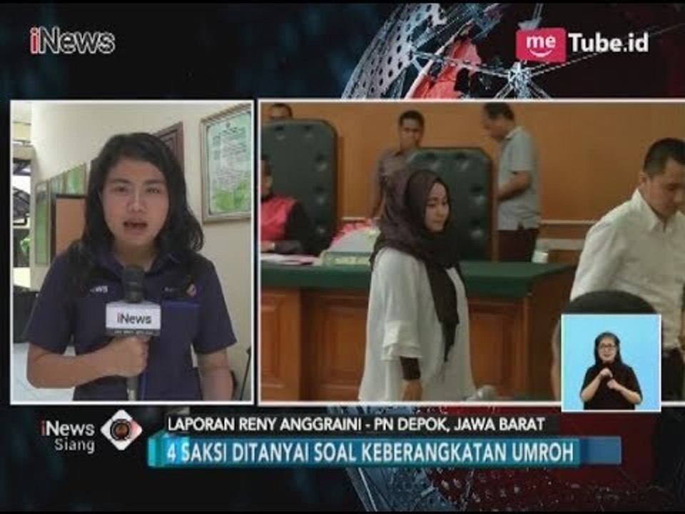Jaksa Panggil Dua Artis untuk Bersaksi di Sidang First Travel - iNews Siang 12/03