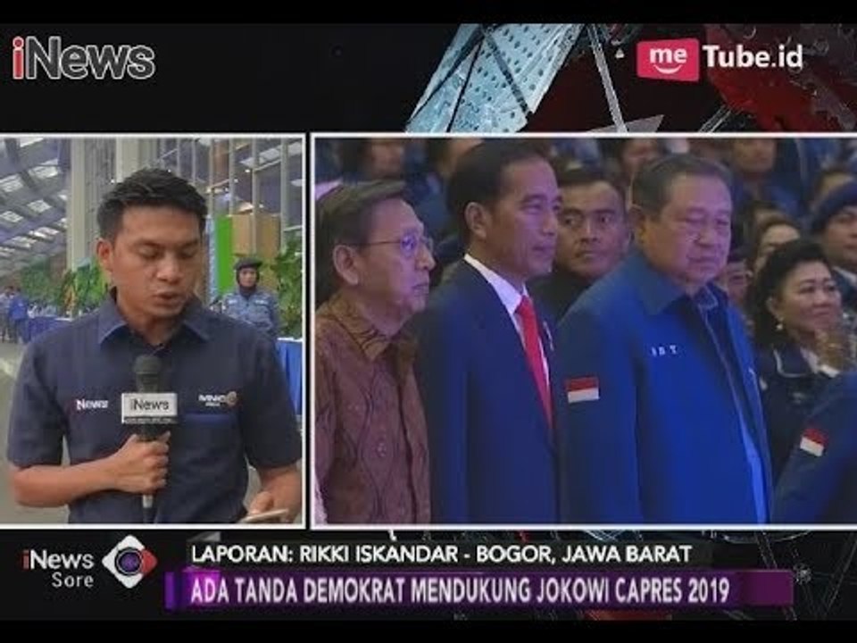 Menarik!! Saat Rapimnas, Demokrat Beri Tanda Akan Dukung Jokowi di Pilpres 2019 - iNews Sore 10/03