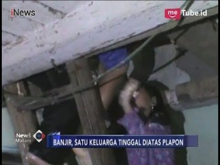 Satu Keluarga Tinggal di Plapon Rumah Akibat Banjir Terjang Tasikmalaya - iNews Malam 12/03
