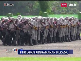 Polri dan TNI Gelar Simulasi Pengamanan Pilkada di Bandung - iNews Malam 12/03