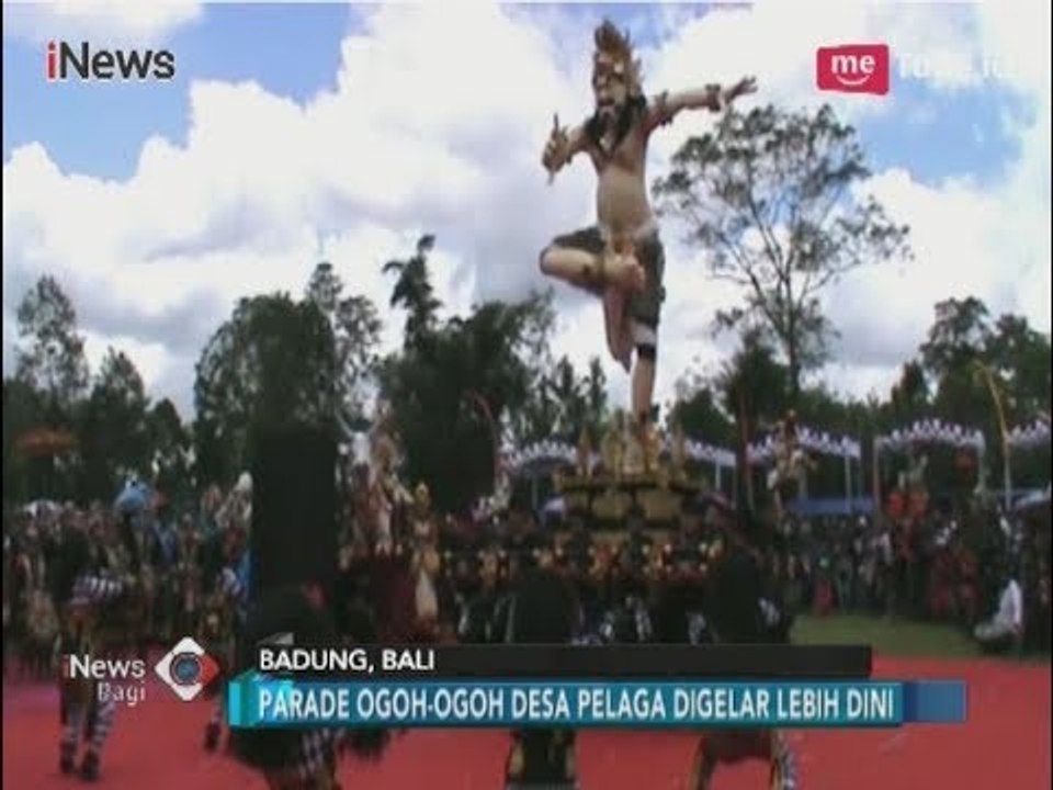 8 Desa Adat di Bali Tampilkan Parade Ogoh-Ogoh Sambut Nyepi - iNews Pagi 13/03