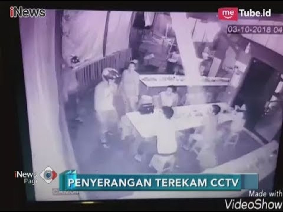 5 Orang Bersenjata Tajam Tiba-tiba Serang Pengunjung Rumah Makan di Makassar - iNews Pagi 13/03