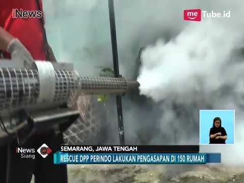 DPP Perindo Kota Semarang Fogging Ratusan Rumah Warga - iNews Siang 13/03