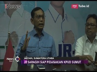 JR Saragih Ancam Pidanakan KPUD Sumut Jika SKPI Tak Diterima - iNews Sore 13/03