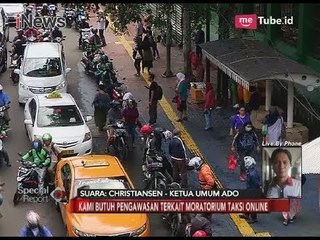 Penghentian Pendaftaran Taksi Online Disambut Baik Ketua Umum ADO - Special Report 13/03