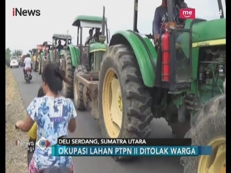 Warga Minta Pemerintah Andil Dalam Okupasi Lahan PTPN II di Sunggal - iNews Pagi 13/03