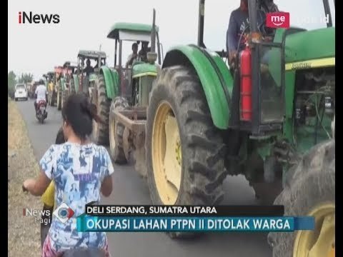 Warga Minta Pemerintah Andil Dalam Okupasi Lahan PTPN II di Sunggal - iNews Pagi 13/03