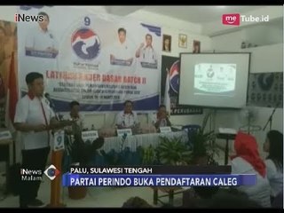 Sambut Pesta Demokrasi, Perindo Buka Pendaftaran Caleg di Berbagai Daerah - iNews Malam 13/03