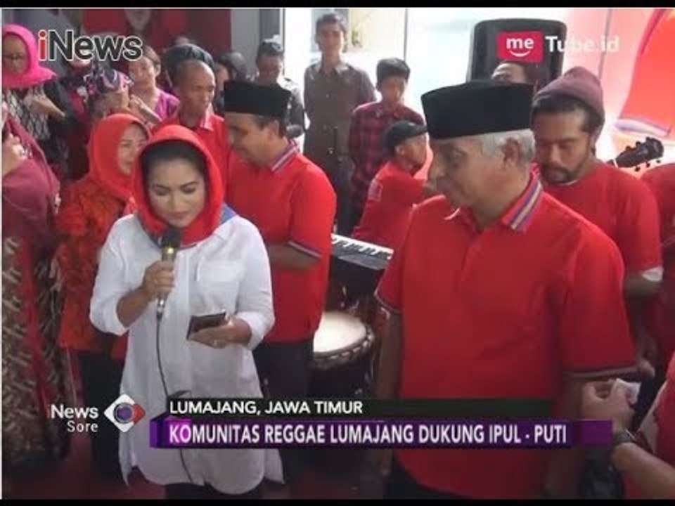 Berkomitmen Majukan Seni, Cagub Puti Guntur Dapat Dukungan dari Komunitas Reggae - iNews Sore 15/03