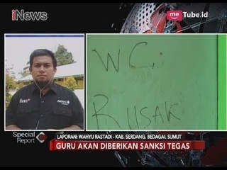 Descargar video: Oknum Guru yang Hukum Siswa Jilat WC Dikenakan Sanksi Pemindahan Tugas - Special Report 15/03