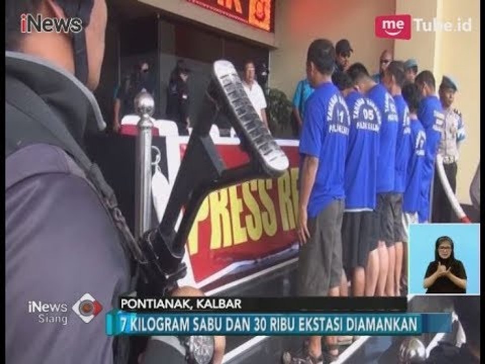 BNN Tembak Mati Pengedar 7 Kg Sabu dan 30 Ribu Ekstasi Asal Malaysia - iNews Siang 15/03