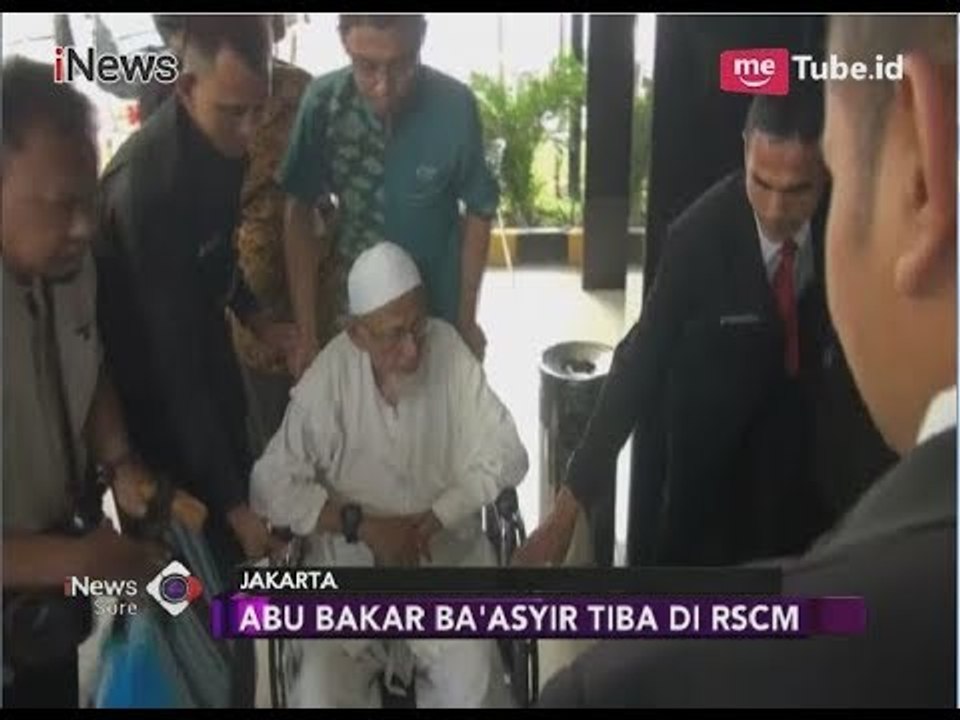 Pembuluh Darah Bengkak, Abu Bakar Ba'asyir Jalani Pemeriksaan Kesehatan di RSCM - iNews Sore 16/03