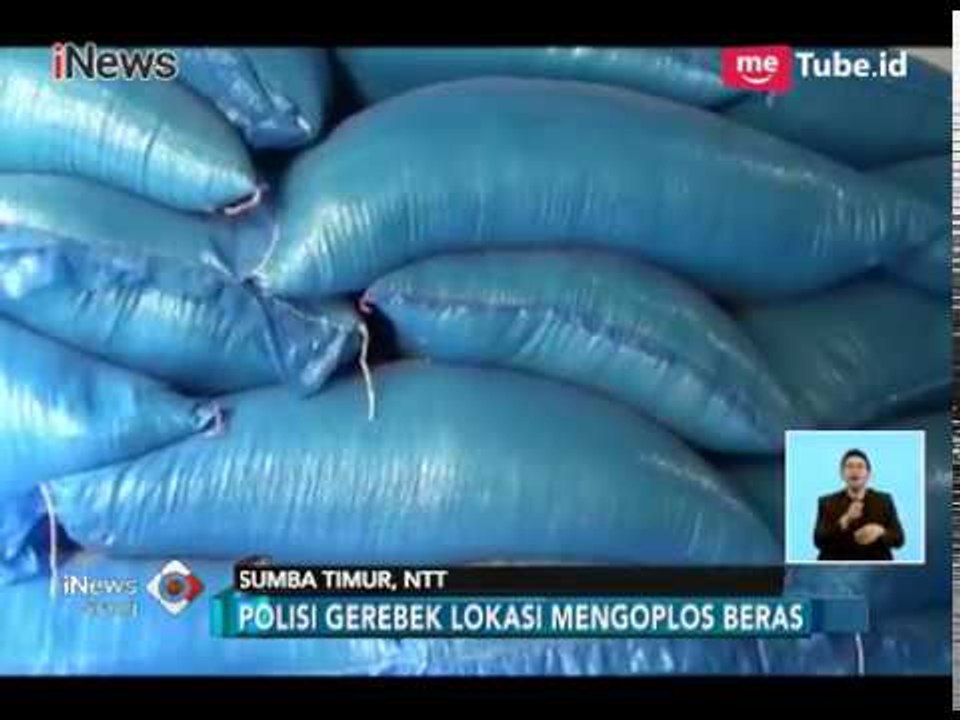 Waspada!! Gerebek Gudang, Polisi Temukan Ribuan Karung Beras Oplosan - iNews Siang 17/03
