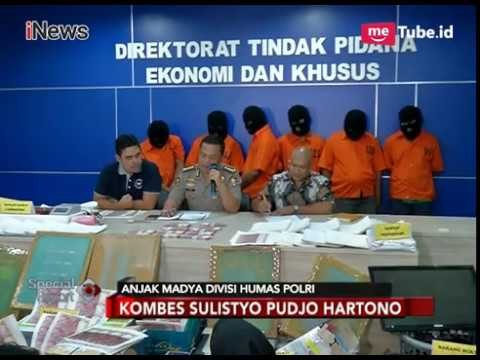 Konferensi Pers Polri Terkait Penemuan Sindikat Peredaran Uang Palsu - Special Report 16/03