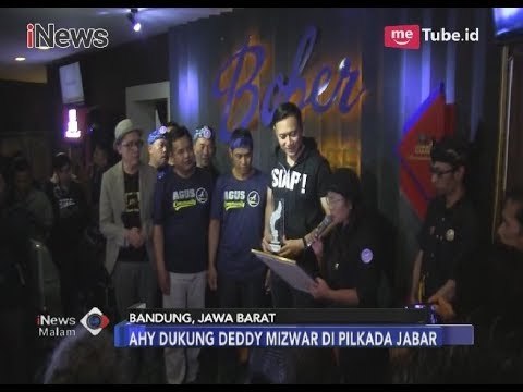 AHY Siap Dukung Deddy Mizwar & Dedi Mulyadi di Pilkada Jabar - iNews Malam 17/03