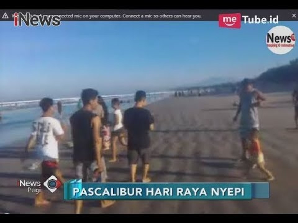 Pasca Perayaan Hari Raya Nyepi, Tempat Wisata di Kota Bali Mulai Ramai - iNews Pagi 18/03