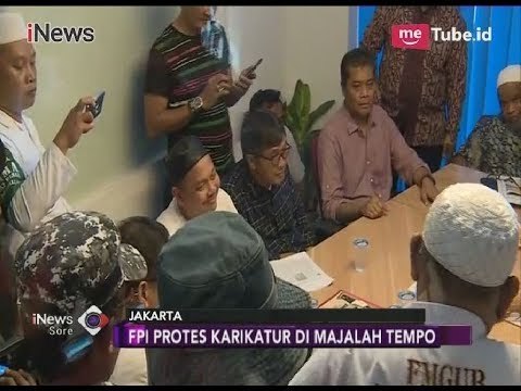 Dianggap Menghina Imam Besar FPI, Ratusan Orang Berdemo di Kantor Majalah Tempo - iNews Sore 16/03