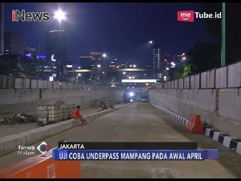 Hampir Rampung, Uji Underpass Mampang Dilakukan Awal April - iNews Malam 17/03