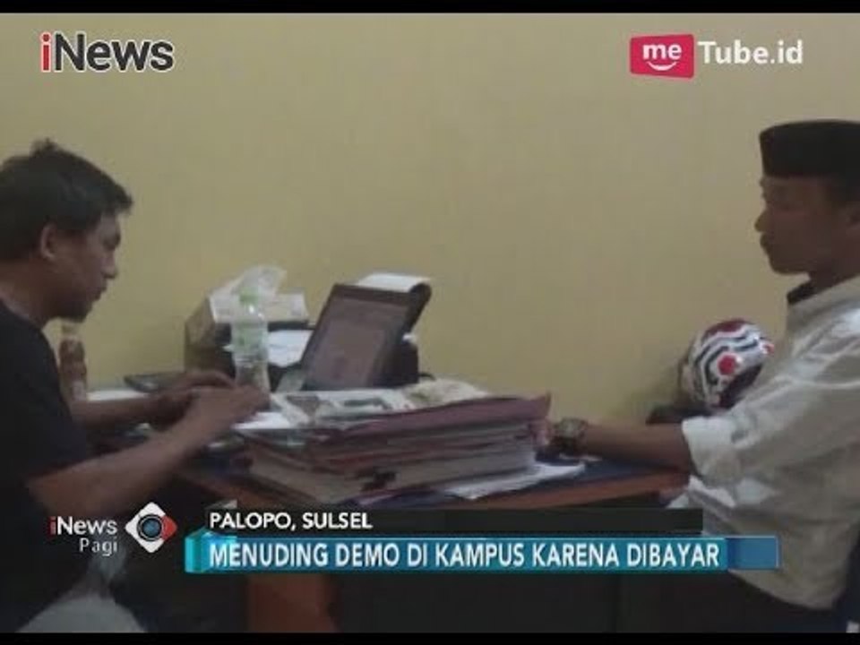 Merasa Difitnah di Status Facebook Dosen, Mahasiswa Kota Palopo Lapor ke Polisi - iNews Pagi 19/03