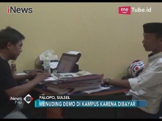 Merasa Difitnah di Status Facebook Dosen, Mahasiswa Kota Palopo Lapor ke Polisi - iNews Pagi 19/03
