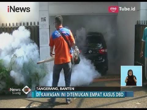 Membasmi Sarang Nyamuk, Tim Rescue Perindo Fogging Perumahan Warga di Semarang - iNews Siang 19/03