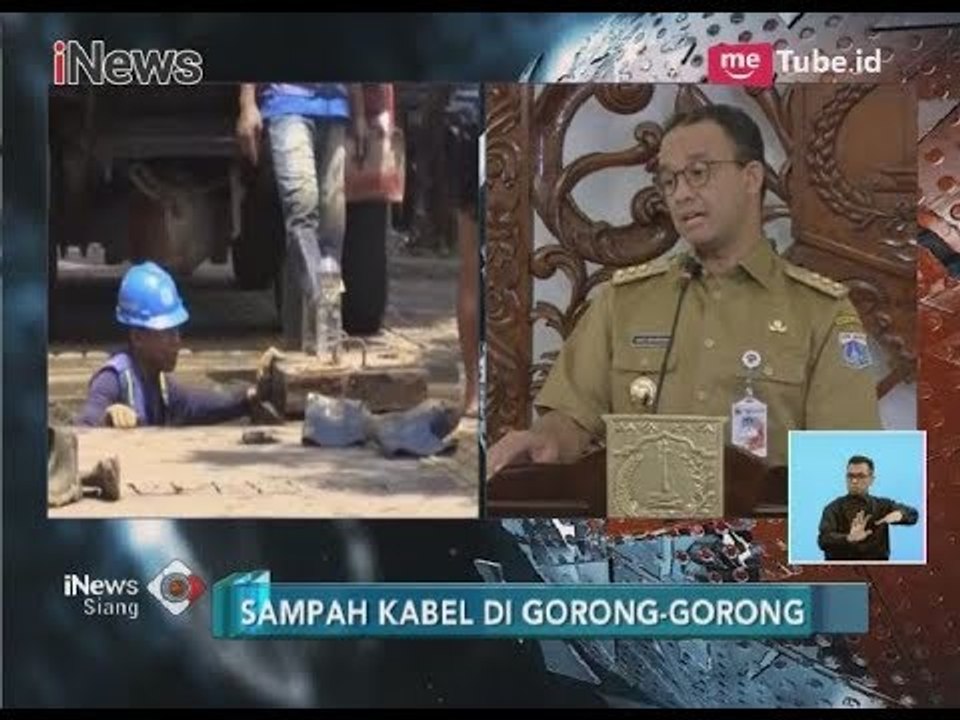 Penemuan Sampah Kabel di Gorong-gorong, Ini Kata Anies Baswedan - iNews Siang 21/03