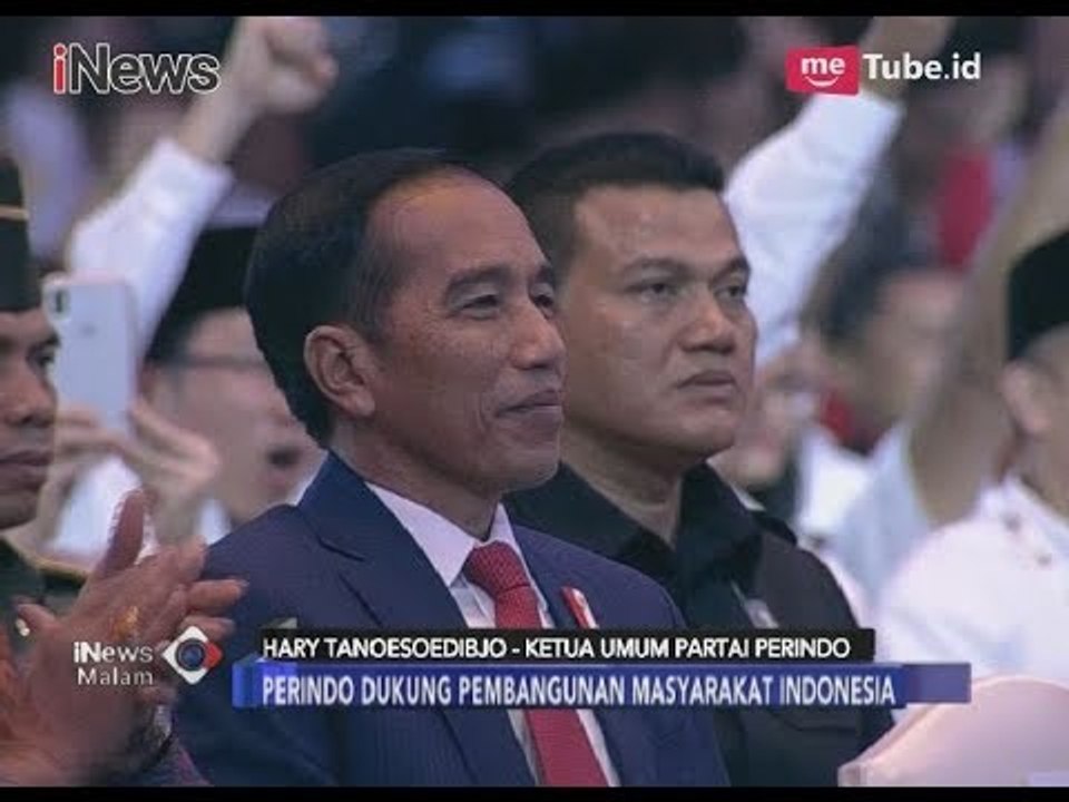 Hary Tanoesoedibjo: Pak Jokowi, Ternyata Kader Perindo Mencintai Bapak - iNews Malam 21/03