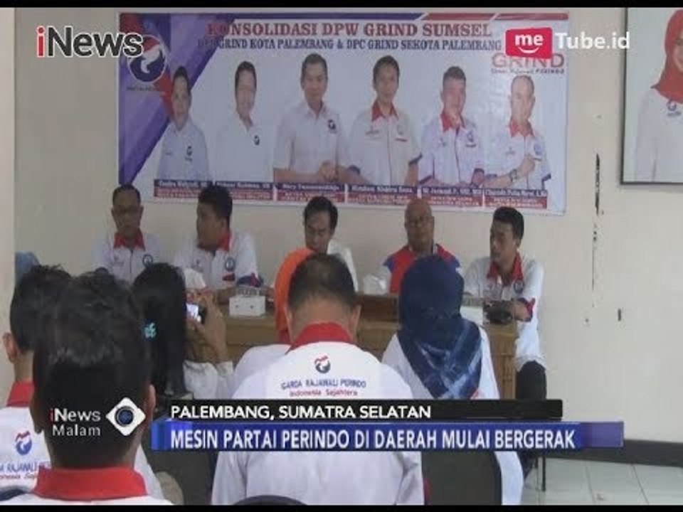 Sayap GRIND Perindo Gelar Konsolidasi Hingga Jaring Caleg Secara Terbuka - iNews Malam 21/03