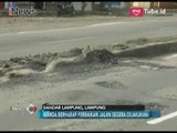 Ngeri!! Belum Setahun Diperbaiki, Jalan Lintas Sumatera Kembali Rusak - iNews Pagi 22/03