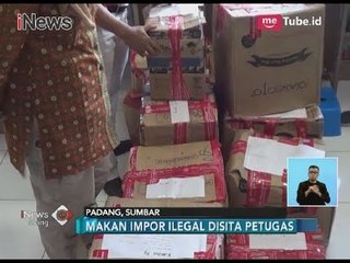 Скачать видео: Tak Hanya Susu Kemasan, BPOM Kota Padang Pun Sita Produk Kosmetik Ilegal - iNews Siang 22/03