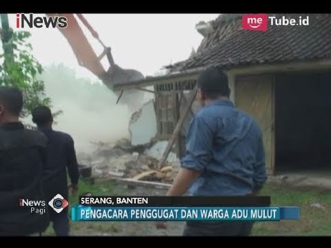Pengacara Penggugat & Warga Adu Mulut, Eksekusi Tanah Sengketa di Banten Ricuh - iNews Pagi 22/03