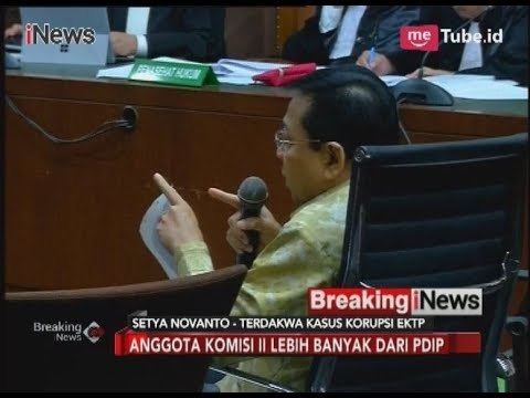 Pengakuan Setya Novanto Terkait Aliran Uang ke Jafar Hapsah - Breaking News 22/03