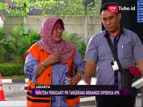 Datangi KPK, Panitera PN Tangerang Menangis Tersedu - iNews Sore 22/03