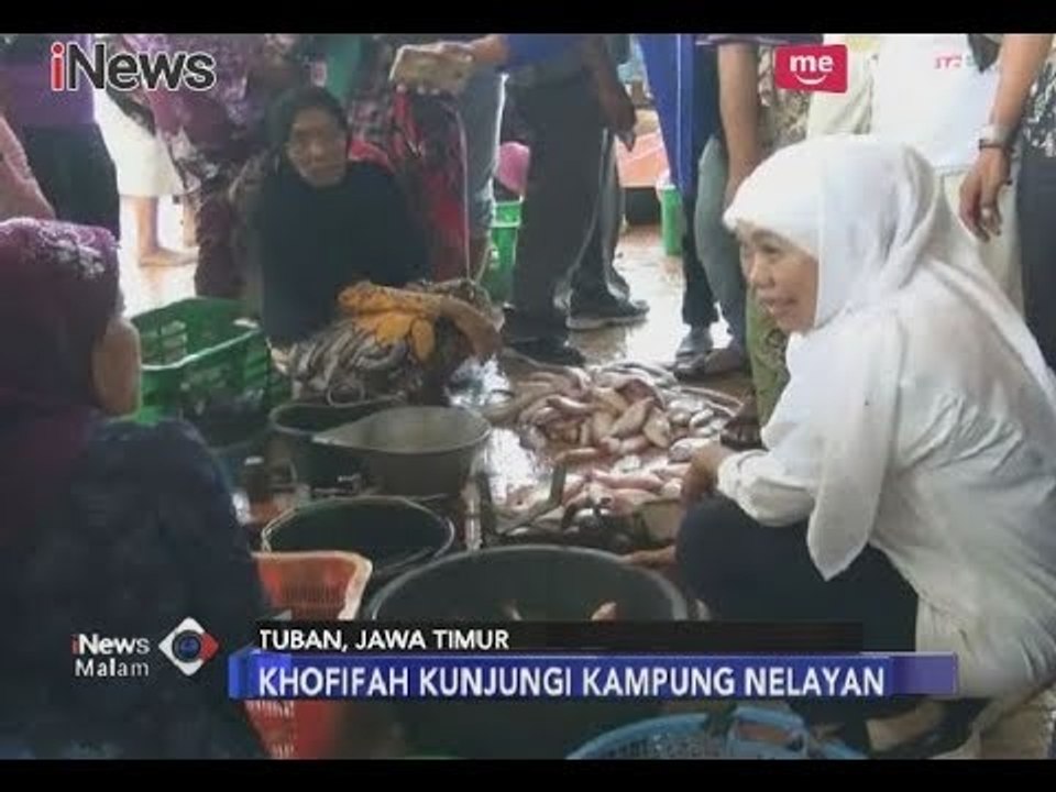 Khofifah Indar Parawansa Blusukan & Tampung Aspirasi Nelayan di Tuban - iNews Malam 21/03
