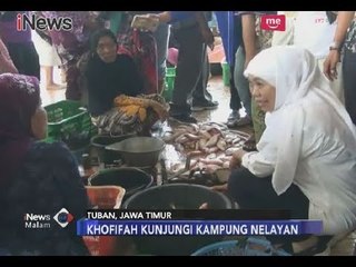 Khofifah Indar Parawansa Blusukan & Tampung Aspirasi Nelayan di Tuban - iNews Malam 21/03