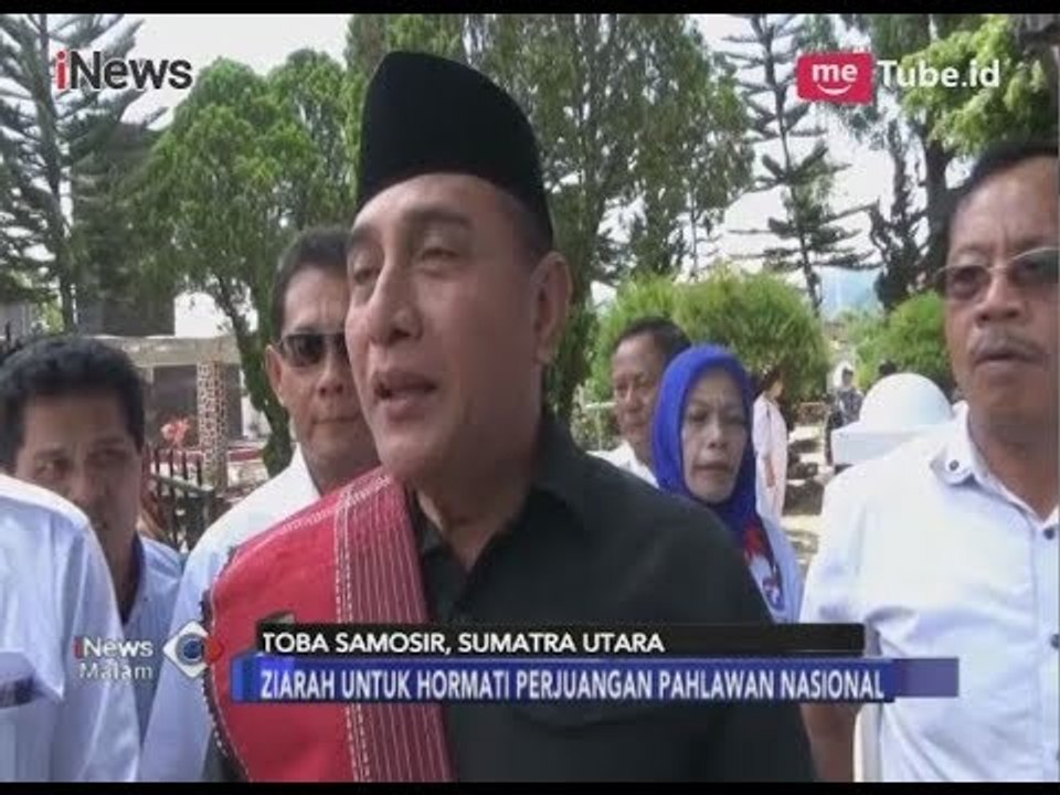 Edy Rahmayadi Ziarah ke Makam Raja Sisingamangaraja XXI - iNews Malam 23/03