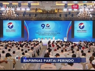 Penutupan Rapimnas II, Perindo Gagas Tim Top 9 untuk Pemenangan Pemilu 2019 - iNews Malam 22/03