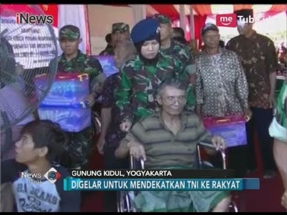 Tingkatkan Kesehatan Masyarakat, TNI Adakan Baksos di Gunung Kidul - iNews Pagi 24/03