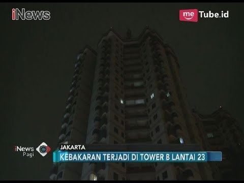 Diduga Berasal dari Kompor & Listrik Apartemen Kedoya Garden Lantai 23 Terbakar - iNews Pagi 25/03