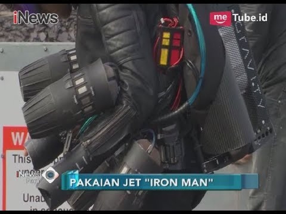 Wow!! Pilot Inggris Uji Seragam Jet 'Iron Man' -  iNews Pagi 25/03