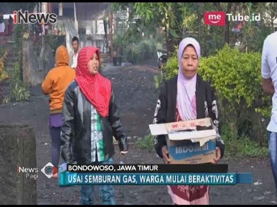 Pasca Semburan Gas Beracun Kawah Ijen, Warga Mulai Tinggalkan Pengungsian - iNews Pagi 25/03