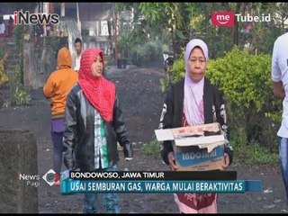 Pasca Semburan Gas Beracun Kawah Ijen, Warga Mulai Tinggalkan Pengungsian - iNews Pagi 25/03