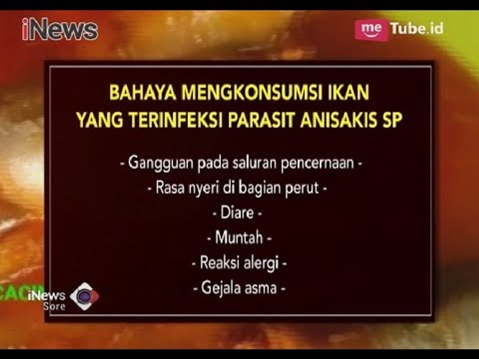 Hati-hati!! Ini Bahaya Konsumsi Ikan Kaleng yang Terinfeksi Parasit Anisakis - iNews Sore 24/03