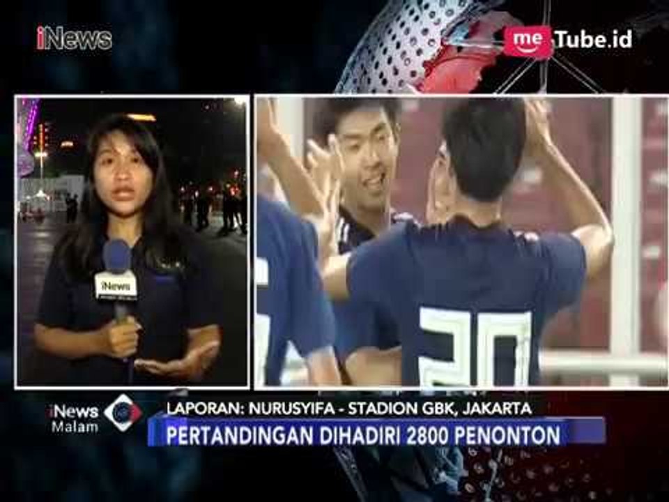 Didepan 2.800 Penonton, Timnas U19 Jepang Unggul 4-1 dari Indonesia - iNews Malam 25/03