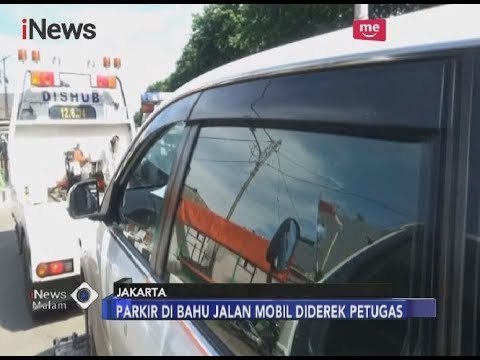 Pasrah! Hendak Berobat, Mobil Pasutri Diderek Dishub Akibat Parkir Liar - iNews Malam 26/03