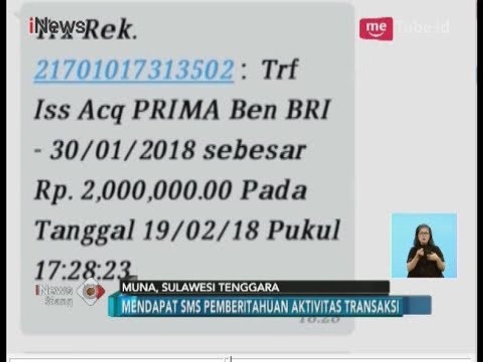 Uang di Rekening Nasabah Bank BRI Muna ini "Raib" ? - iNews Siang 26/03